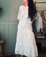 Bluse embroidered - White S/M - VIAMAJA.DK