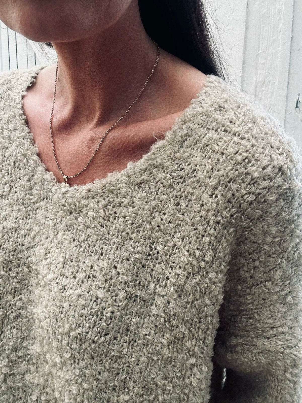 Bluse Naomi beige - VIAMAJA.DK