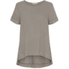 Blouse oversize en lin – Fango / beige