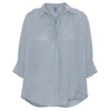 Blouse VIGGA 100 % lin - Jeans blue