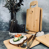 Présentoir de table avec 6 sous-plats en bambou