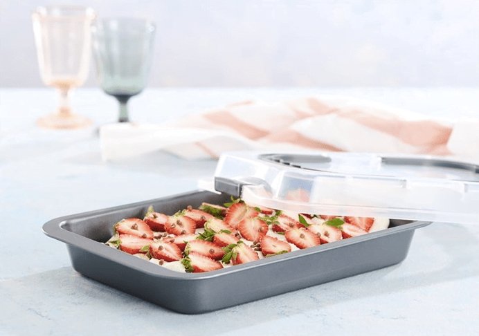 Bradepande med låg - Nonstick belægning - VIAMAJA.DK