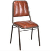 Chaise de salle à manger Brooklyn avec cuir
