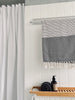 Rideau de douche 180x180 - Blanc