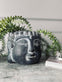 Buddha potte - Grå cement - VIAMAJA.DK