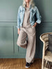 Pantalon Camello rayé