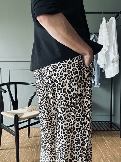 Bukser Leopard Loose fit - VIAMAJA.DK