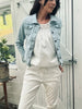 Pantalon avec stretch - Blanc taille unique 40-48