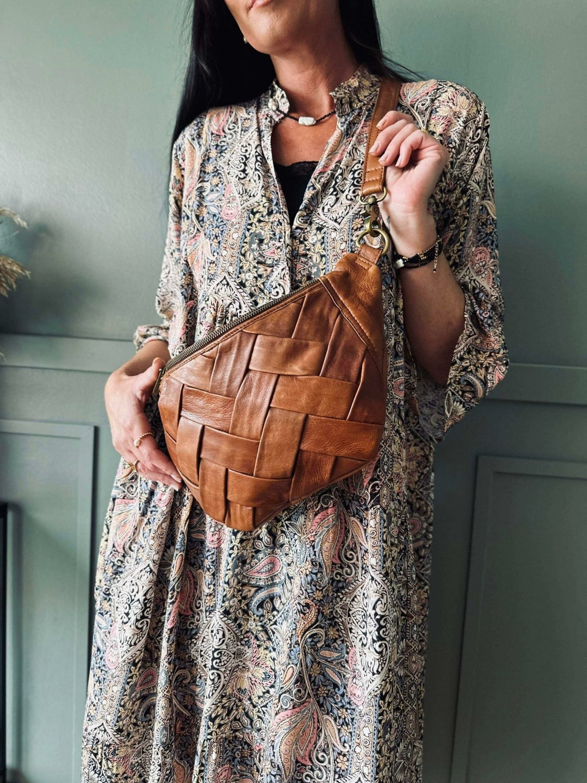 Bumbag Havana walnut - VIAMAJA.DK