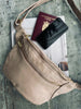 Bumbag en cuir ultra doux – Sable