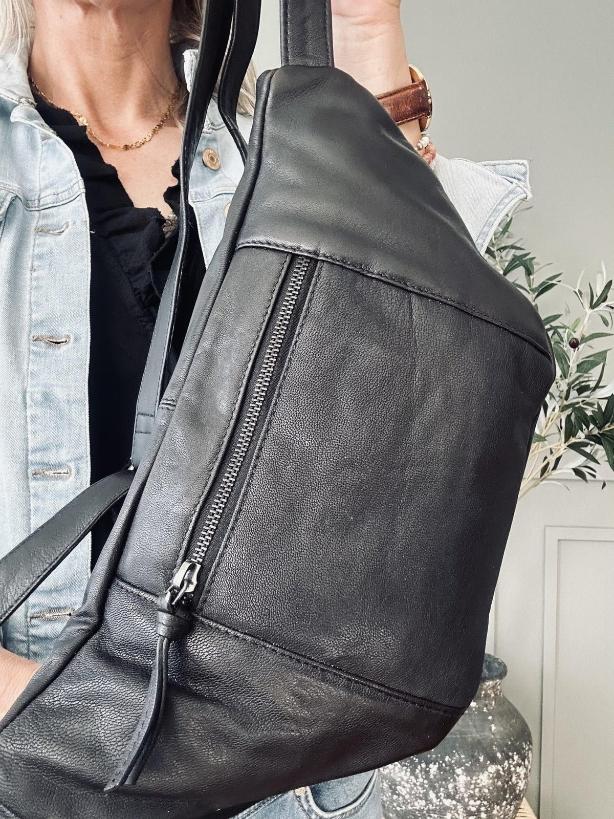 Bumbag LOCK - Black - VIAMAJA.DK