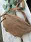 Bumbag Ruskind Beige - VIAMAJA.DK