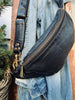 Bumbag SITA BLACK - beau cuir épais
