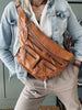 Sac banane XL RAW – Cognac