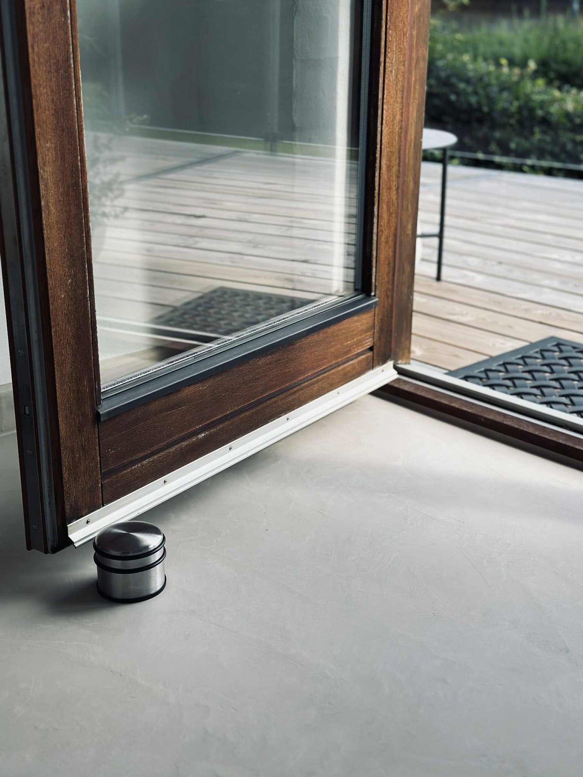 Butée de porte acier inoxydable