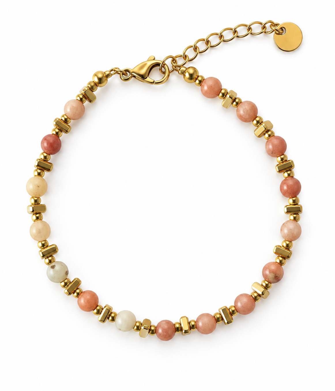 Bracelet TILDE - Pierre naturelle - Rose naturel