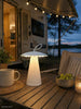 Lampe de table LED rechargeable – Blanche - Utilisable en intérieur et en extérieur