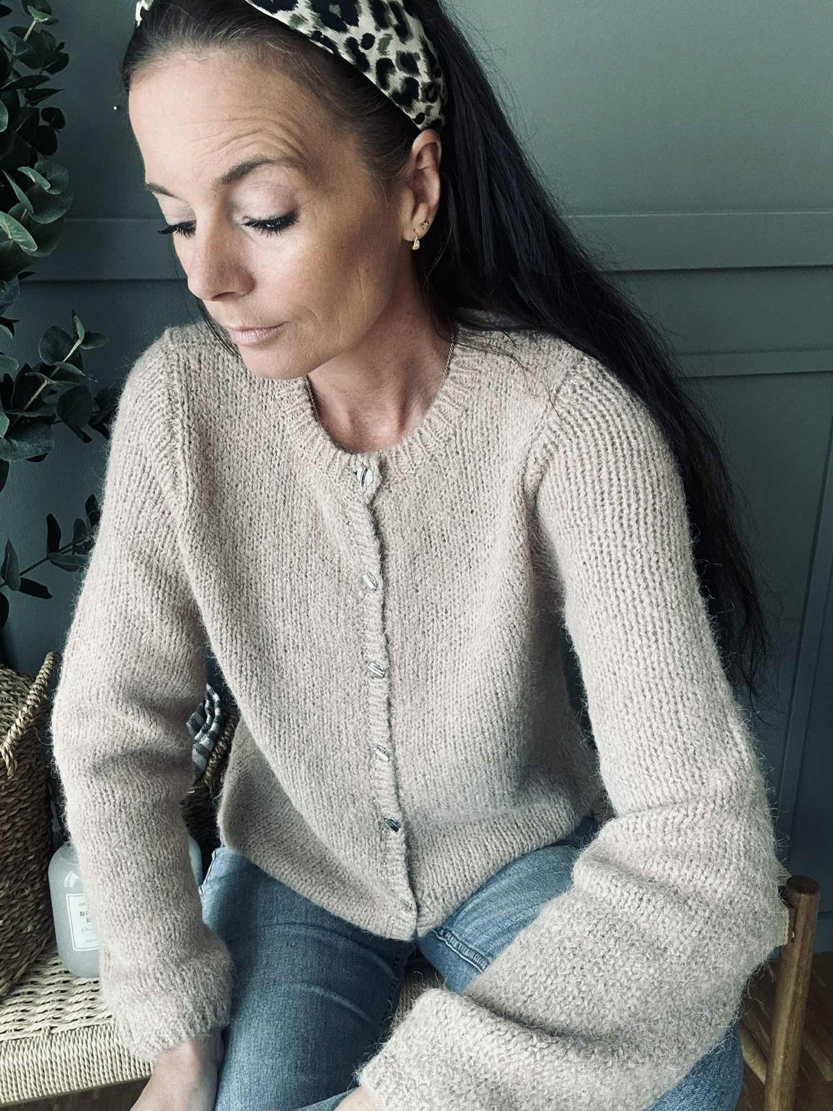 Gilet Sofia - rose poudré