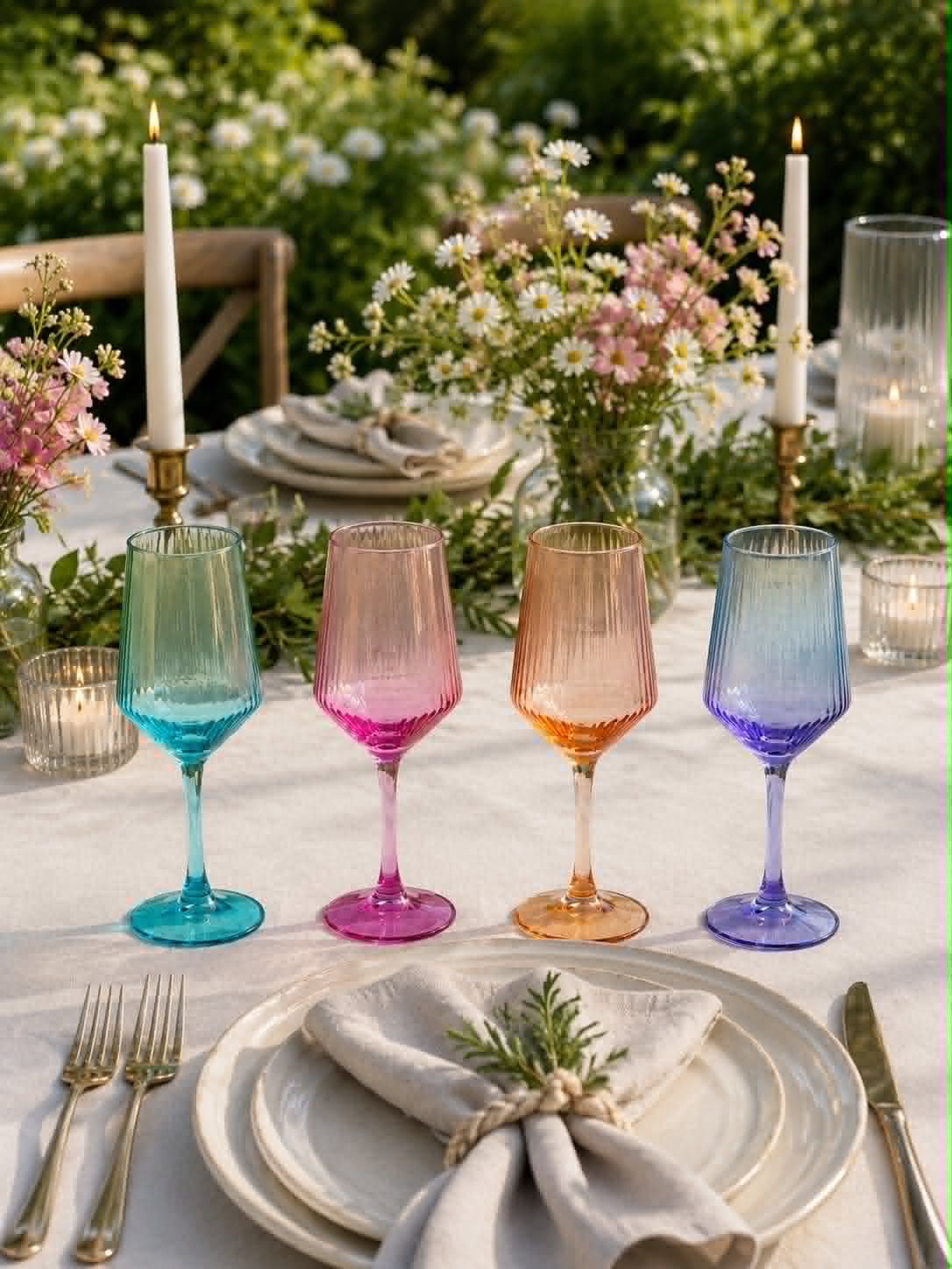Verre à vin Aurora - Color MIX