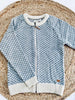 Cardigan en laine mérinos - Iris blue M