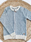Cardigan i merinould - Iris blue M - VIAMAJA.DK
