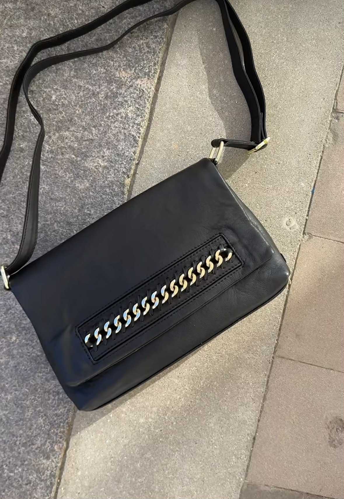 Clutch avec chaîne dorée - Big