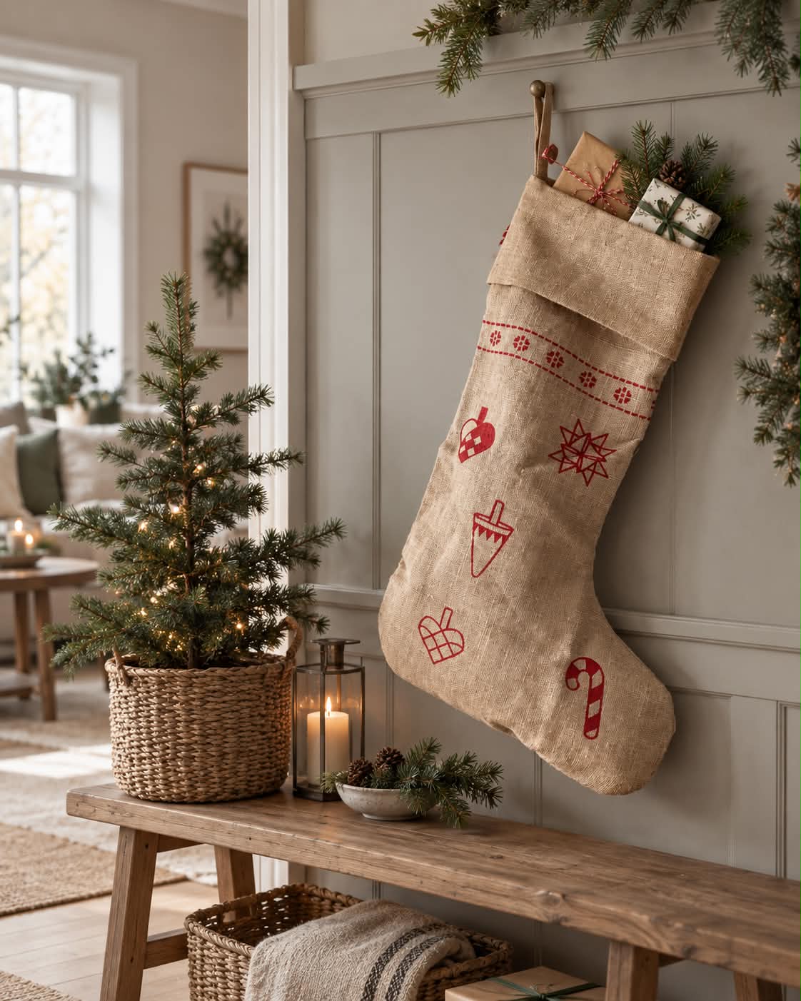 Chaussette de Noël - Big size