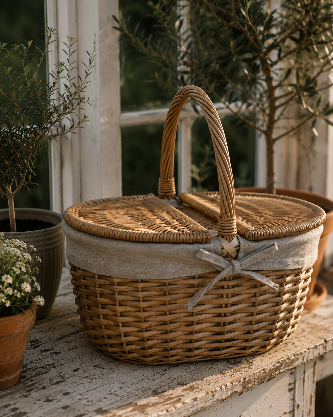Panier de pique-nique – Ovale