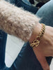 Bracelet chunky  // Plaqué or