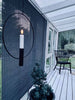 Suspension Cirkel / Bougeoir ou vase - Noir - Ø25