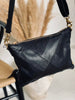 Pochette - Black HALLY en cuir souple