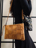 Pochette - Daim Cognac