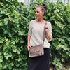 Sac crossbody - BAILY en cuir souple et lavé