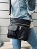 Crossbody BLACK / SILVER - Ultra douce