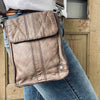 Sac bandoulière en cuir souple - Nordic Brown