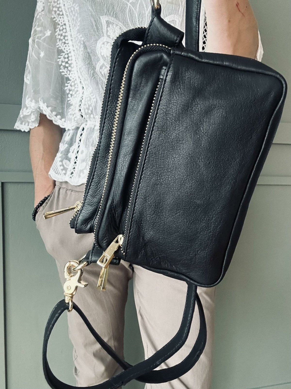 Crossbody Jenna Black - VIAMAJA.DK