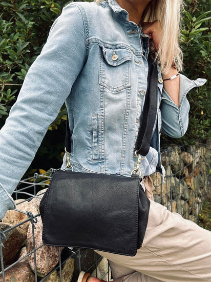 Crossbody Jenny i blød kalveskind - VIAMAJA.DK
