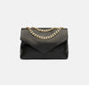 Sac crossbody avec chaîne dorée
