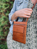 Crossbody / sac pour téléphone - Nordic Cognac