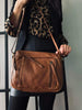Sac bandoulière Raw Boheme Big – Cognac