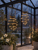 Spirale GOLDEN avec panneaux solaires - 2 pcs.