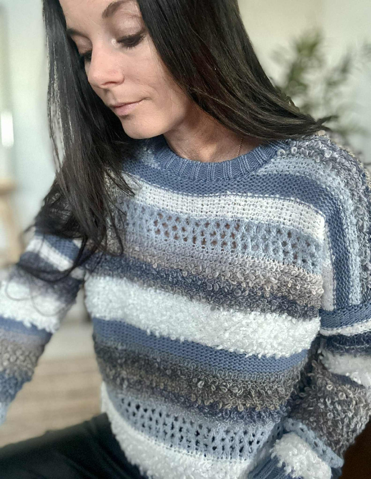 Maille Bianco - Jeans Grey