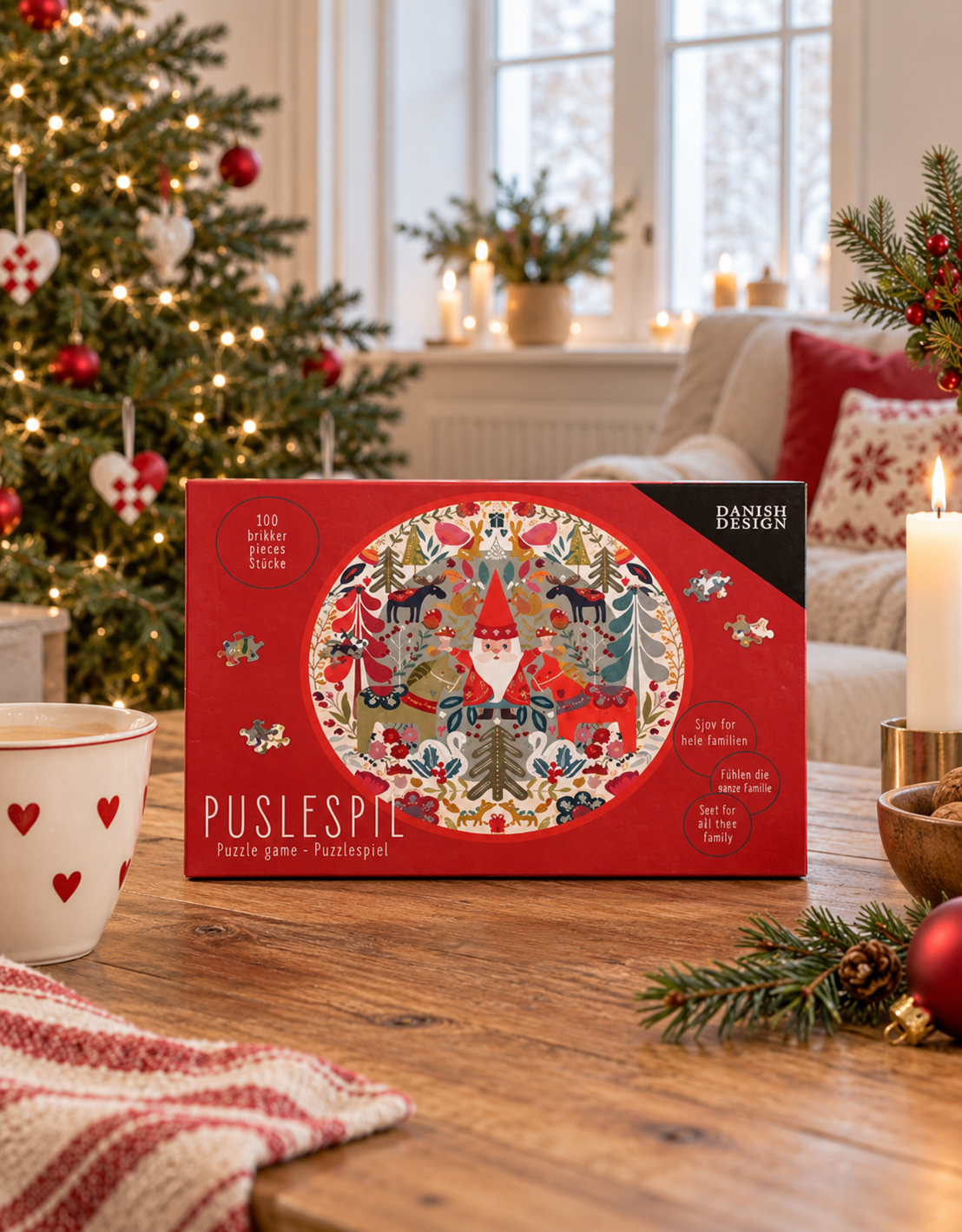 Puzzle NOËL - dia 30 – 100 pièces
