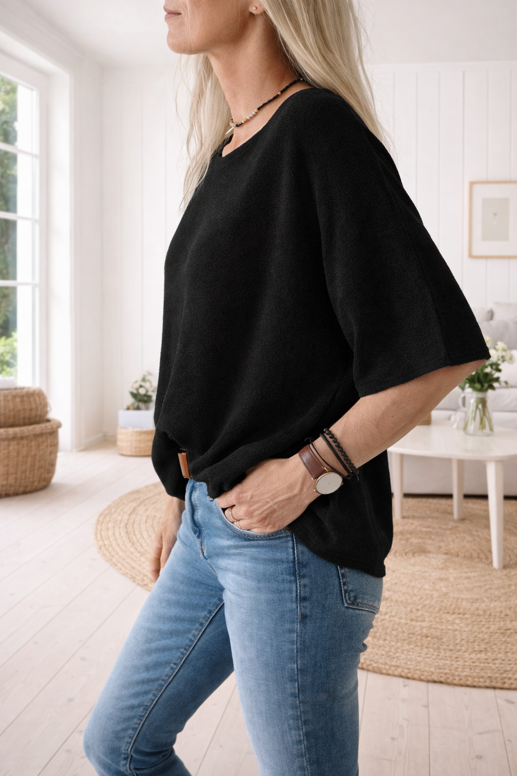 Blouse Sia Black – Oversize