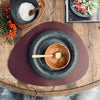 Set de table – Ovale – Aubergine