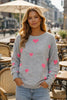 Pull en maille Clover Knit - Grey