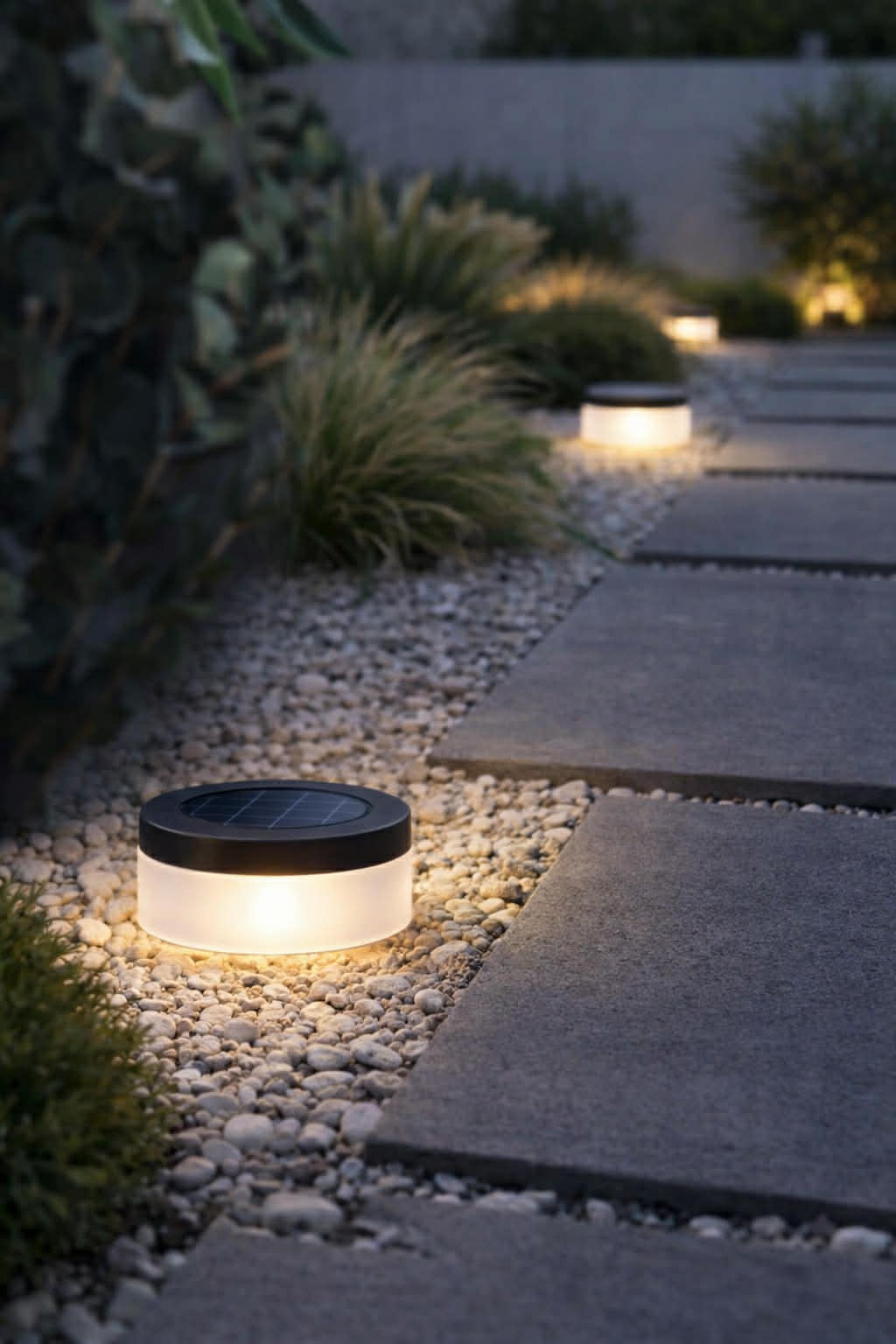 Éclairage de jardin à énergie solaire