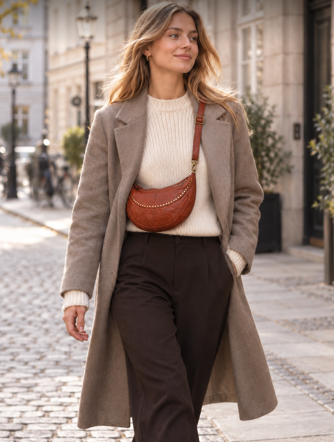 Crossover Juna cognac foncé