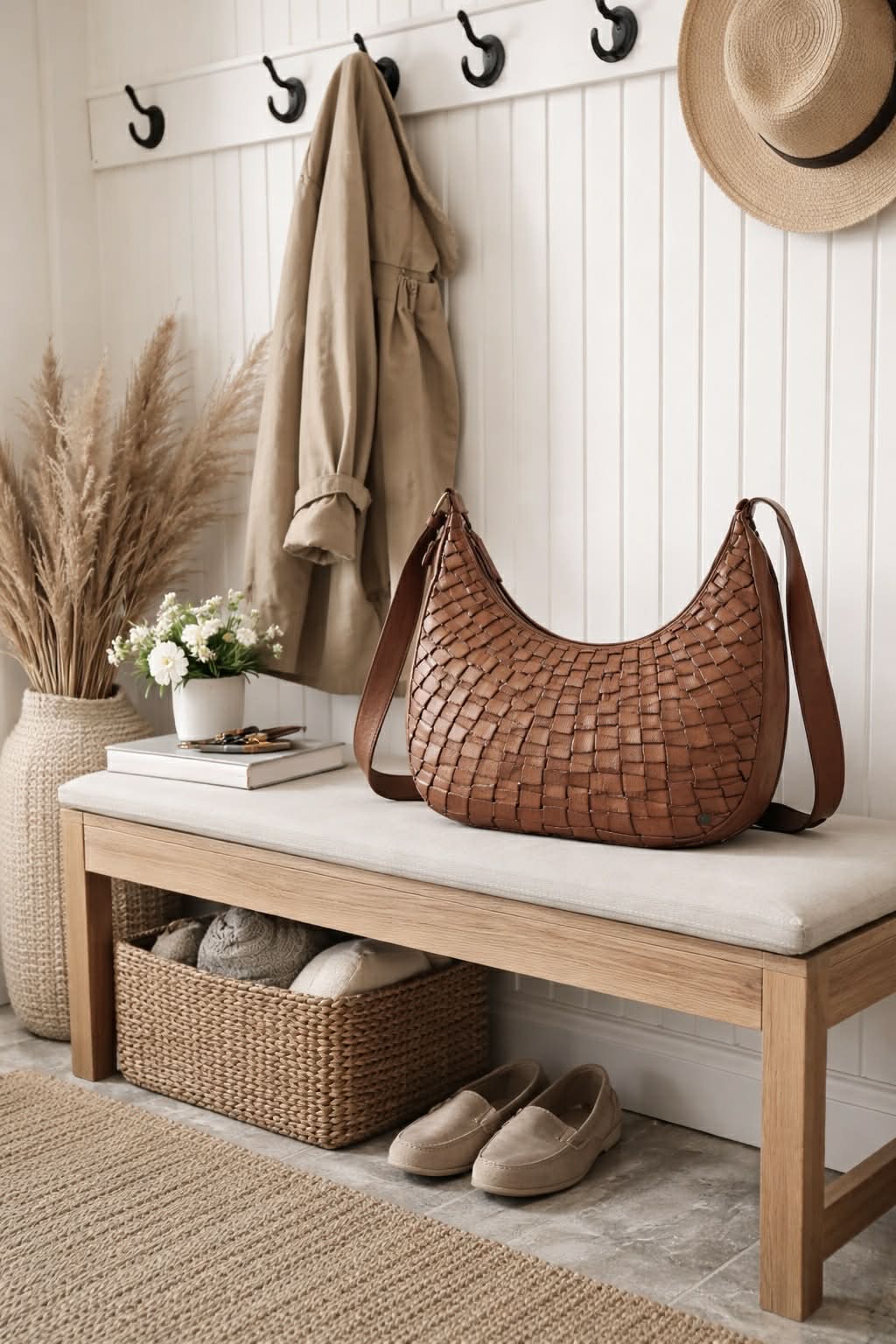 Sac bandoulière - Vintage cognac