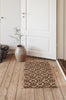 Tapis de porte à motif - coco 45x75 cm